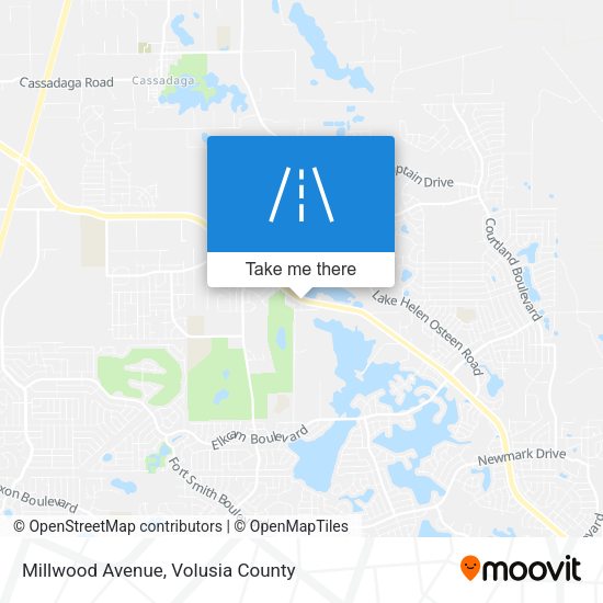 Millwood Avenue map
