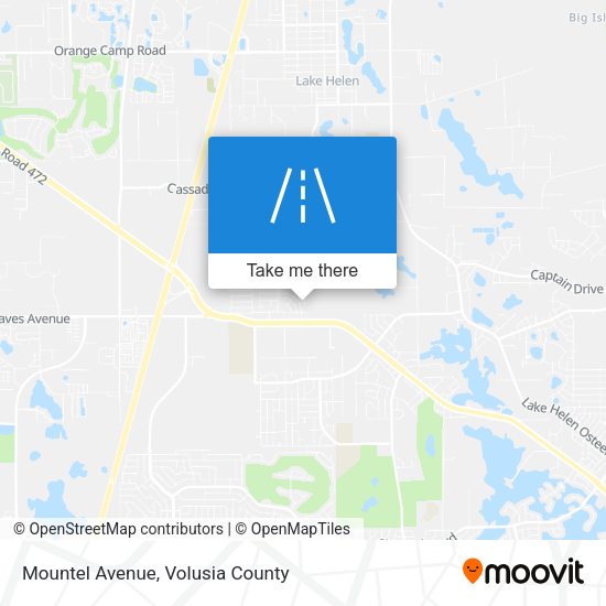 Mountel Avenue map