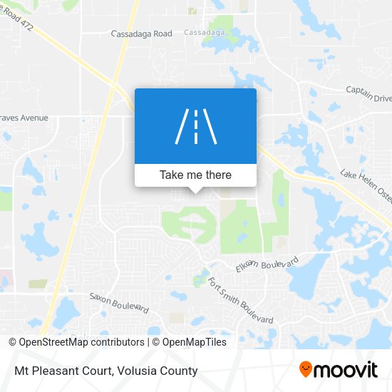 Mt Pleasant Court map