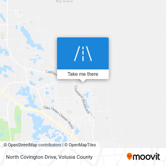 North Covington Drive map
