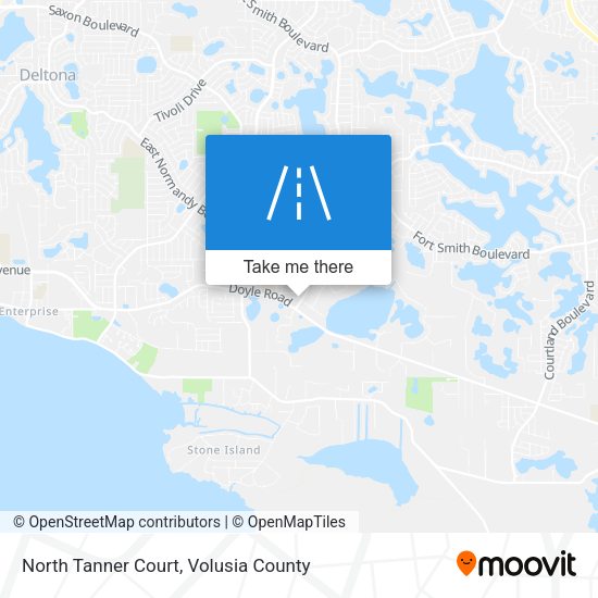 North Tanner Court map