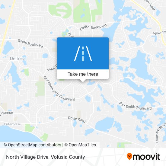 Mapa de North Village Drive