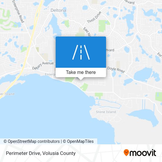 Mapa de Perimeter Drive