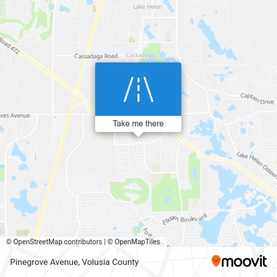 Pinegrove Avenue map