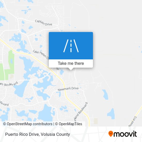 Puerto Rico Drive map