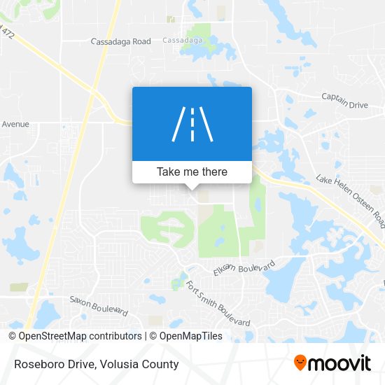 Mapa de Roseboro Drive