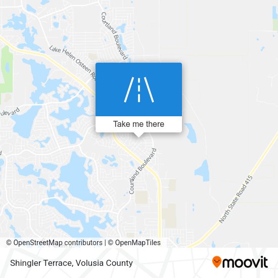Shingler Terrace map