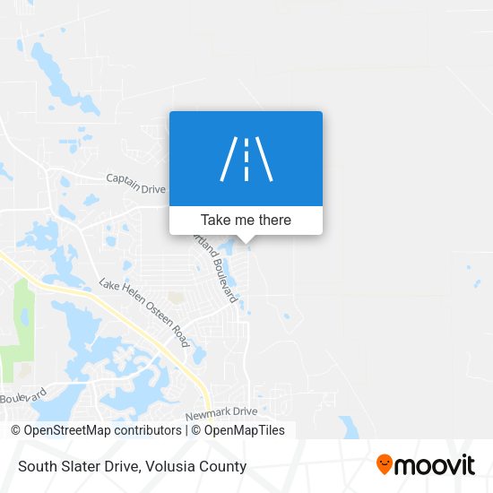 South Slater Drive map