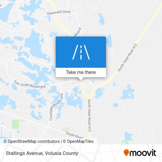 Mapa de Stallings Avenue