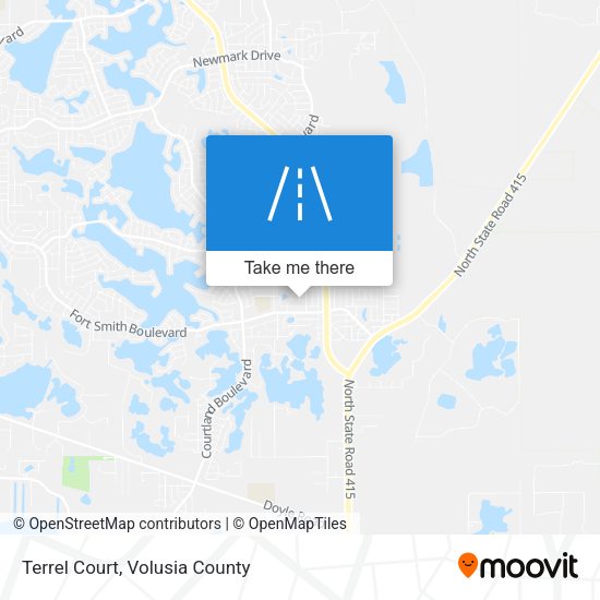Terrel Court map