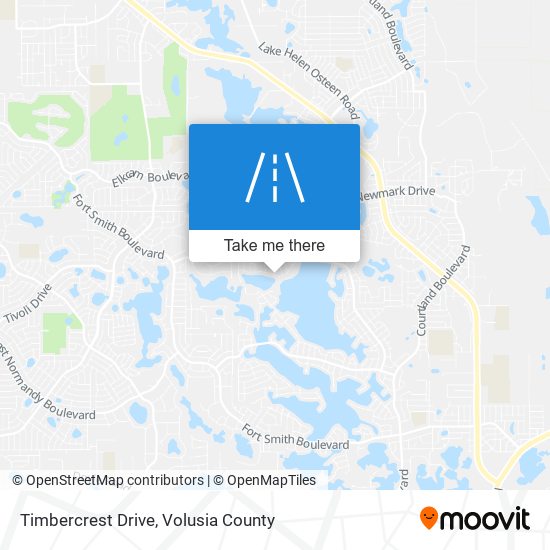 Timbercrest Drive map