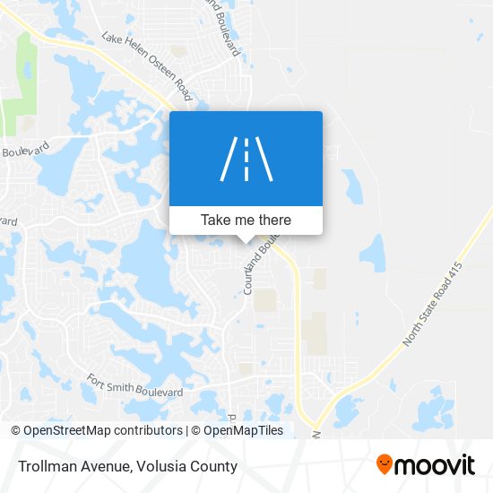 Mapa de Trollman Avenue