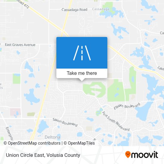 Union Circle East map