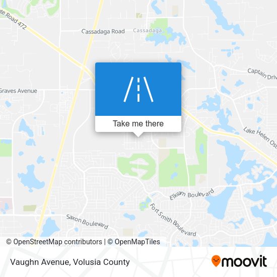 Mapa de Vaughn Avenue
