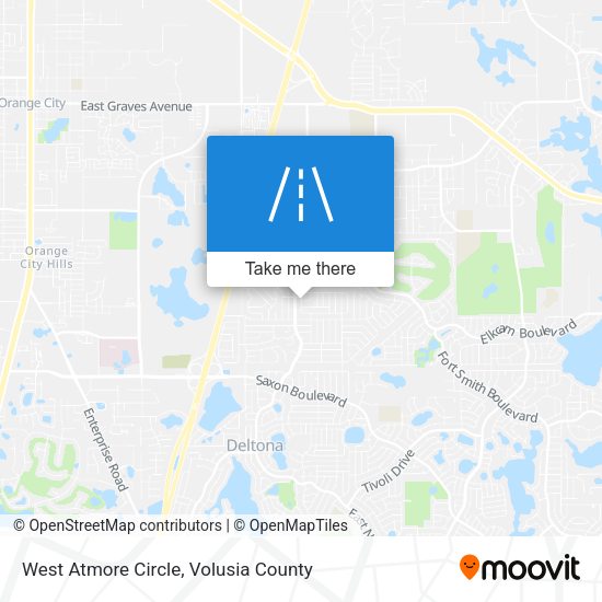 West Atmore Circle map