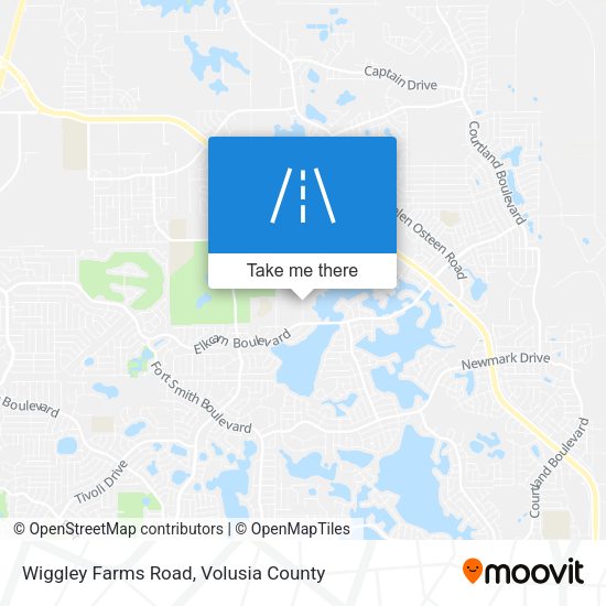 Wiggley Farms Road map