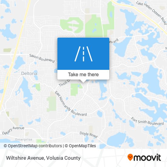 Mapa de Wiltshire Avenue