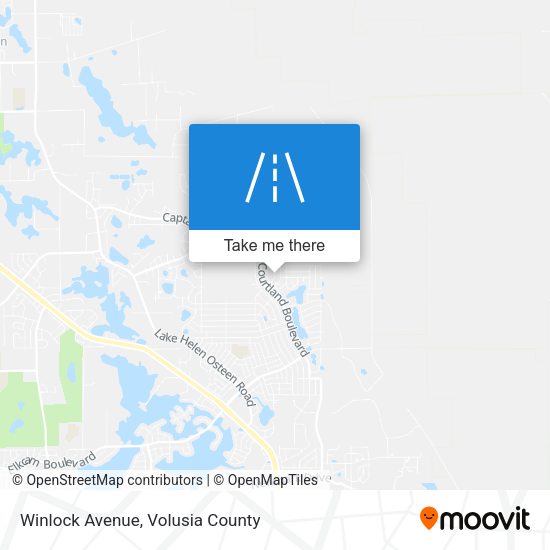 Winlock Avenue map