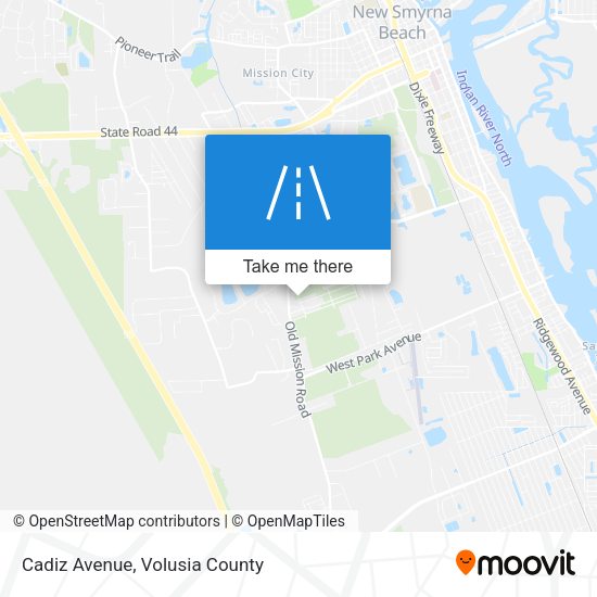 Mapa de Cadiz Avenue