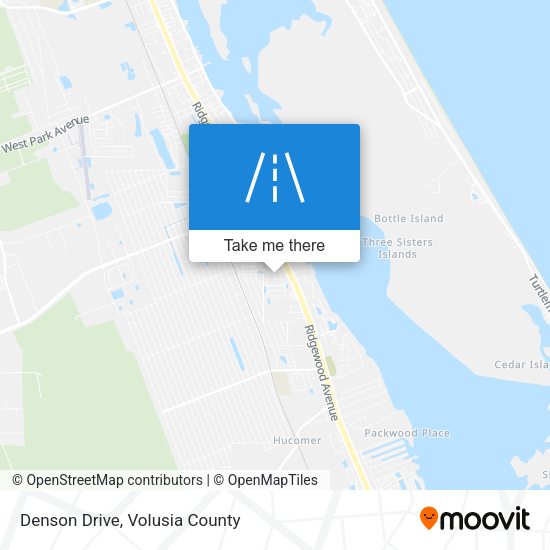 Denson Drive map