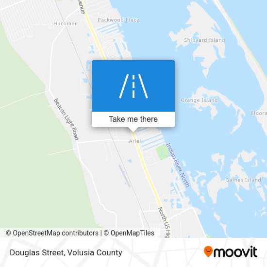 Douglas Street map