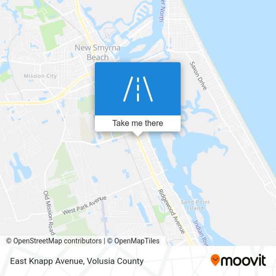 East Knapp Avenue map