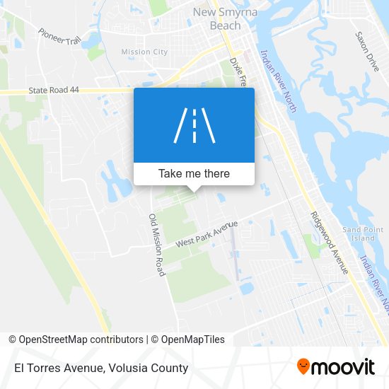 El Torres Avenue map