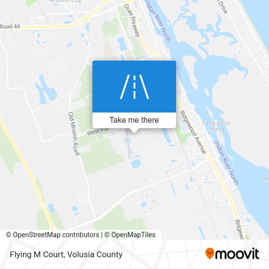 Flying M Court map