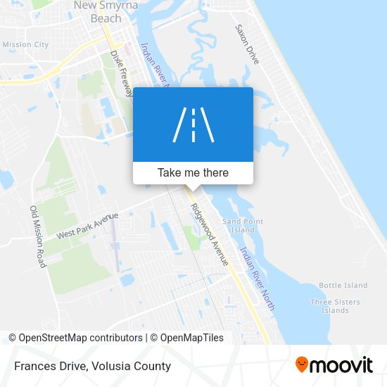 Frances Drive map