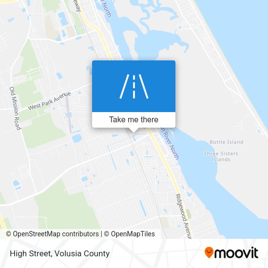 High Street map