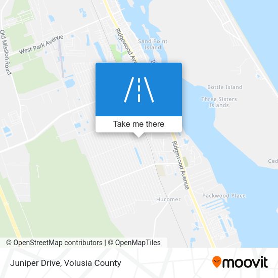 Juniper Drive map
