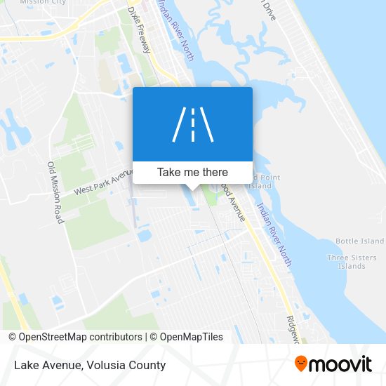 Lake Avenue map