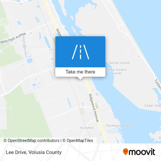 Mapa de Lee Drive