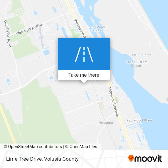 Lime Tree Drive map