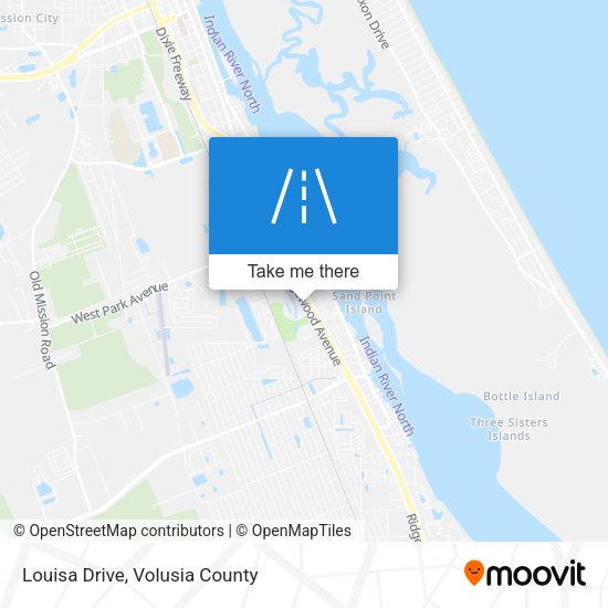 Louisa Drive map