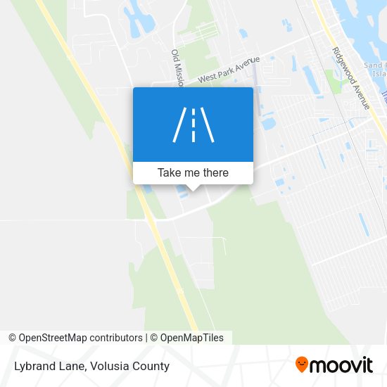Lybrand Lane map
