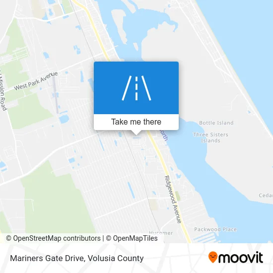 Mariners Gate Drive map