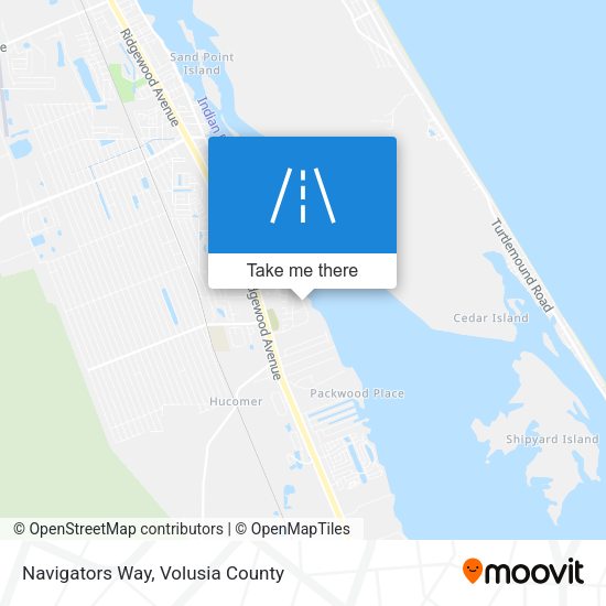 Navigators Way map