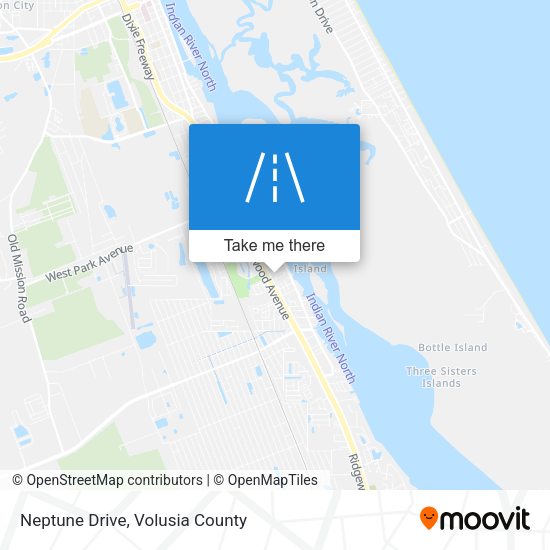 Neptune Drive map