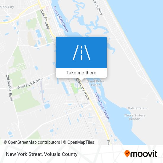 Mapa de New York Street