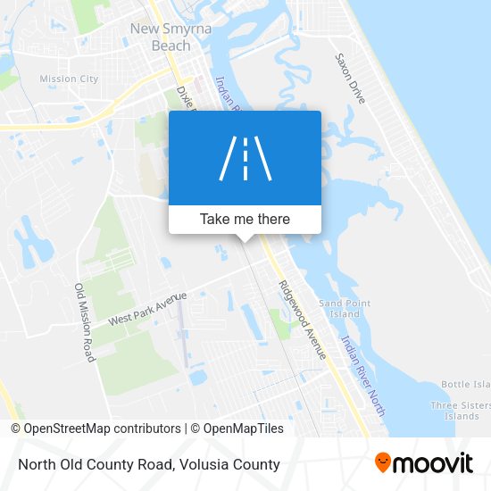 North Old County Road map