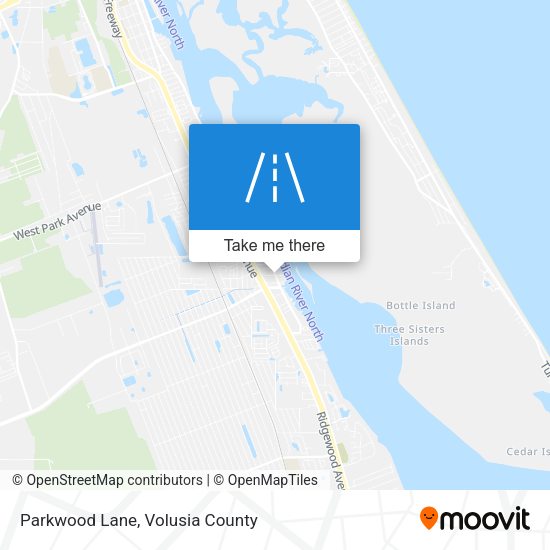 Parkwood Lane map