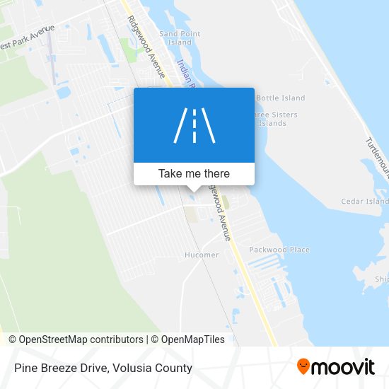 Mapa de Pine Breeze Drive