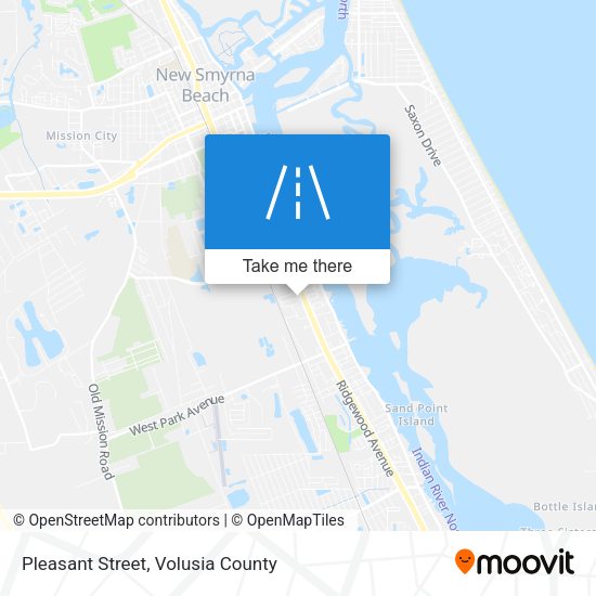 Pleasant Street map