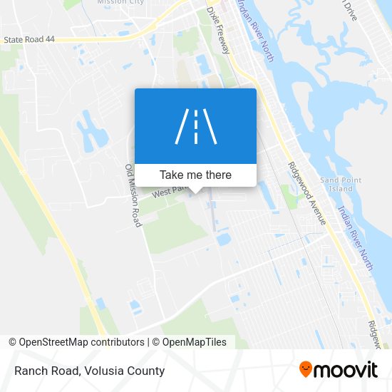 Mapa de Ranch Road