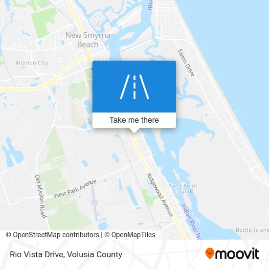 Rio Vista Drive map