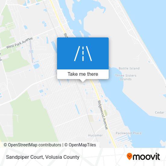 Mapa de Sandpiper Court
