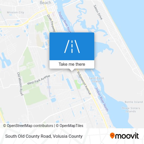 South Old County Road map