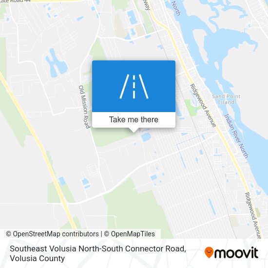 Southeast Volusia North-South Connector Road map