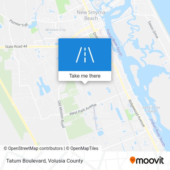 Mapa de Tatum Boulevard